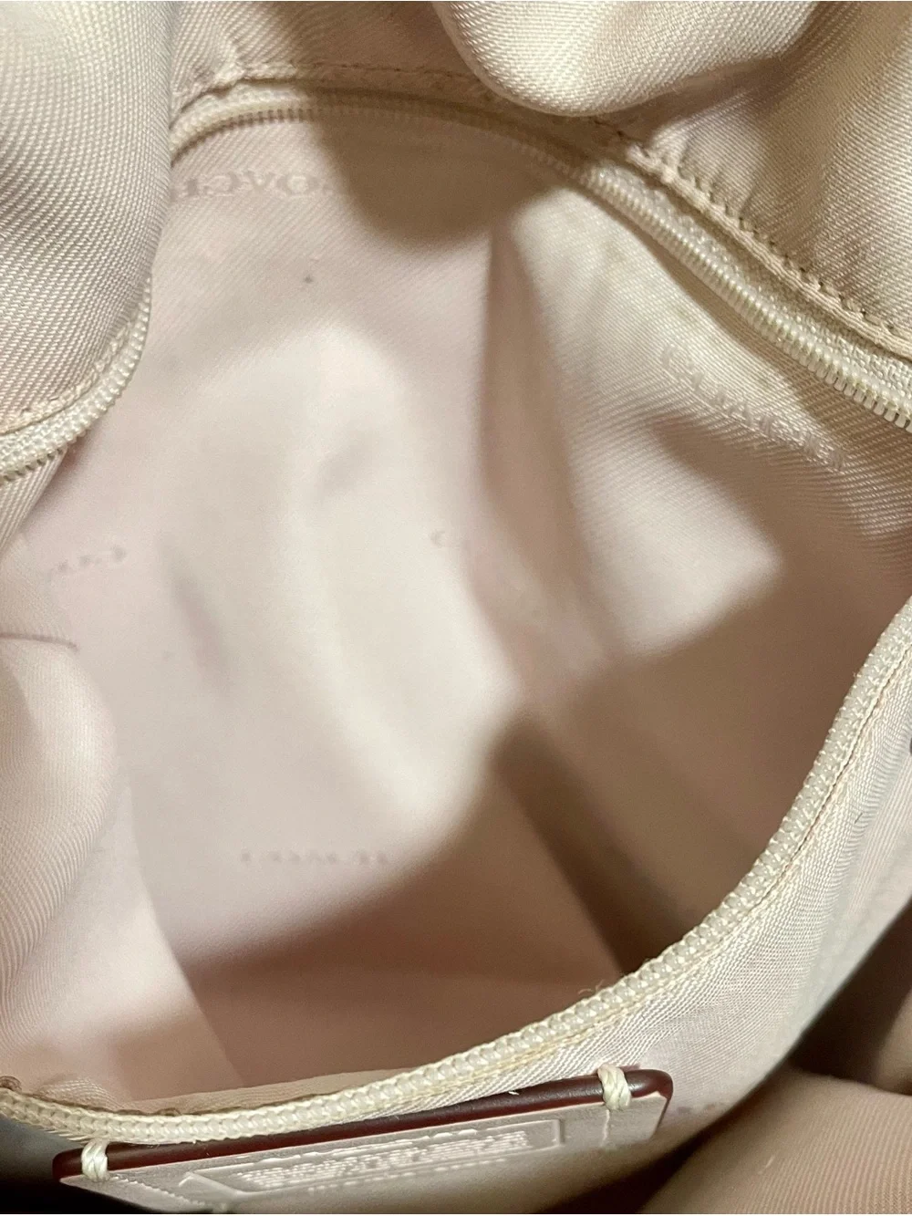 Coach Edie 31 Shoulder Bag with Scalloped Detail & Metal Hangtag